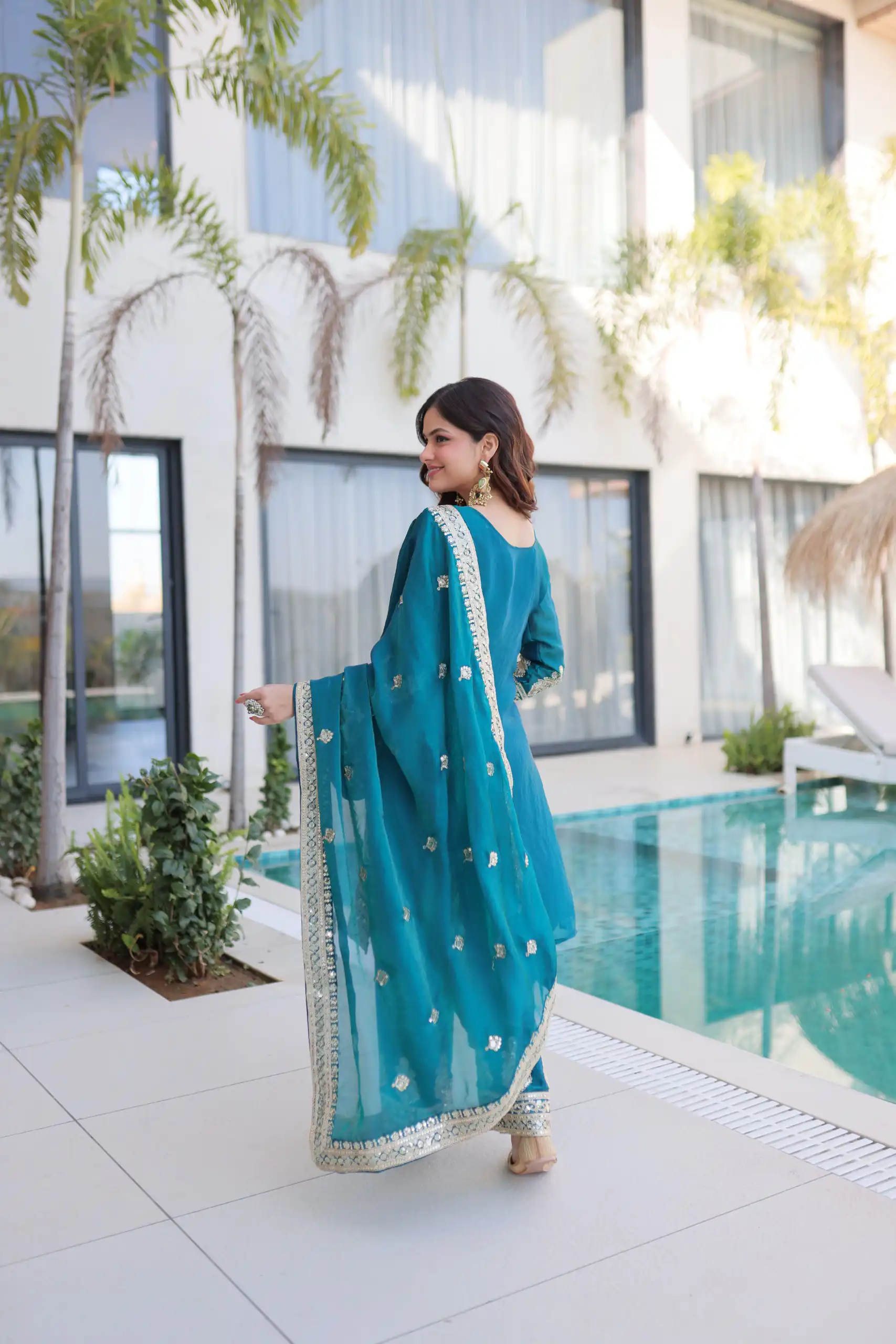 KA 1232 Blue Fendi Silk Salwar Suit Red with Embroidery Work & Sequins Work. Affordable Price ₹2499. Delivery 4-6 Working Days. Shop now. | Jump Suits, Salwar suit, Casual Suits, Creative suits, Designer Suits, Palazzo Suits, Party Wear Suits, Patiala Suits, Straight Suits