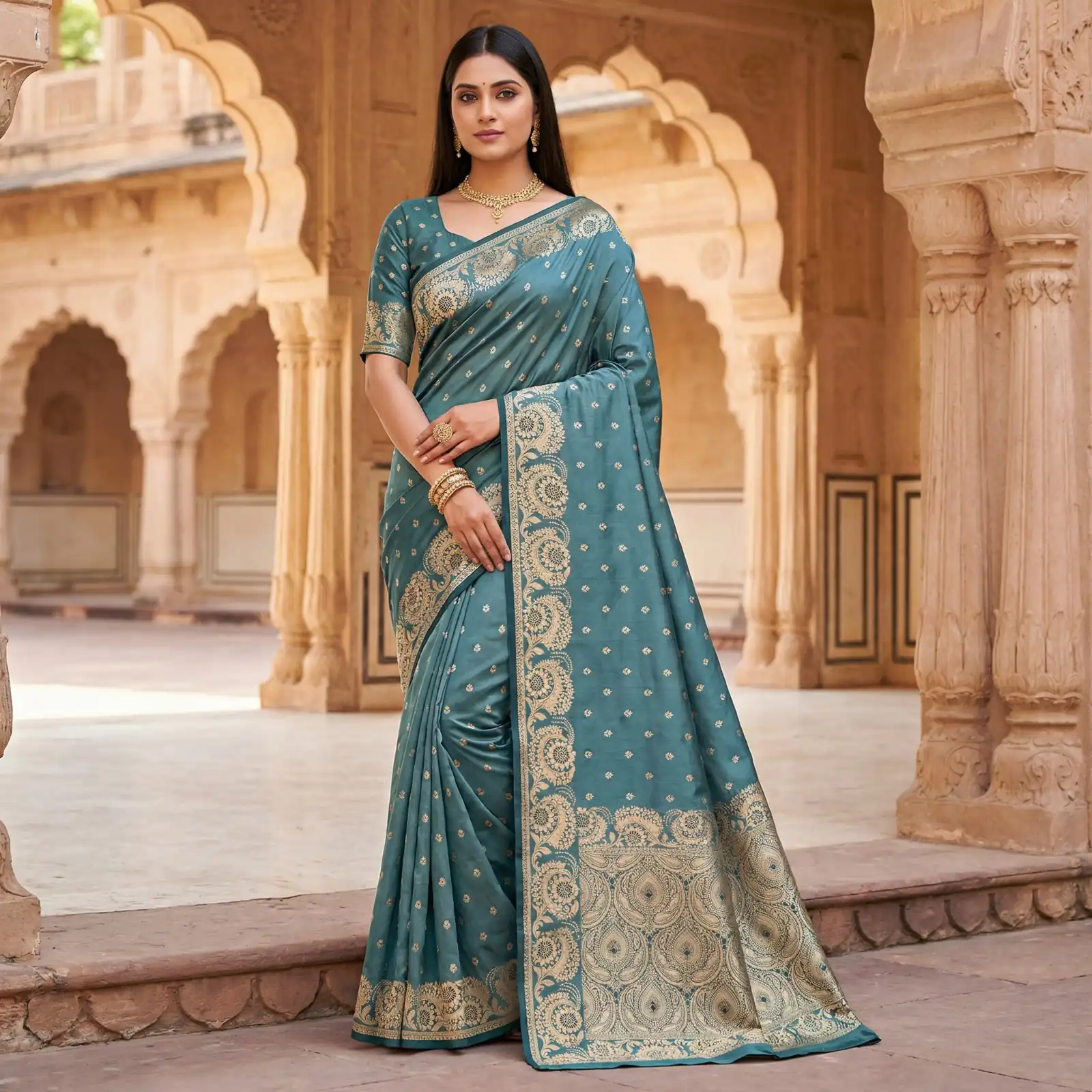 MB 8 Blue in Blue Color Satin Silk Zari Work & Lace Work Saree . Available at ₹2149 only. Delivery 4-6 Working Days. Shop now. | Sarees, Bollywood Sarees, Creative Sarees, Designer Sarees, Embroidered Sarees, Ethnic Saree, Modern Digital sarees, Party Wear Sarees