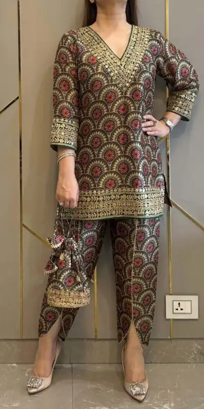 ST 1124 Brown in Mul Cotton Lace Work & Embroidery Work Salwar Suit . Special Price ₹1849. Delivery 4-6 Working Days. Shop now. | Jump Suits, Salwar suit, Casual Suits, Creative suits, Designer Suits, Palazzo Suits, Party Wear Suits, Patiala Suits, Straight Suits