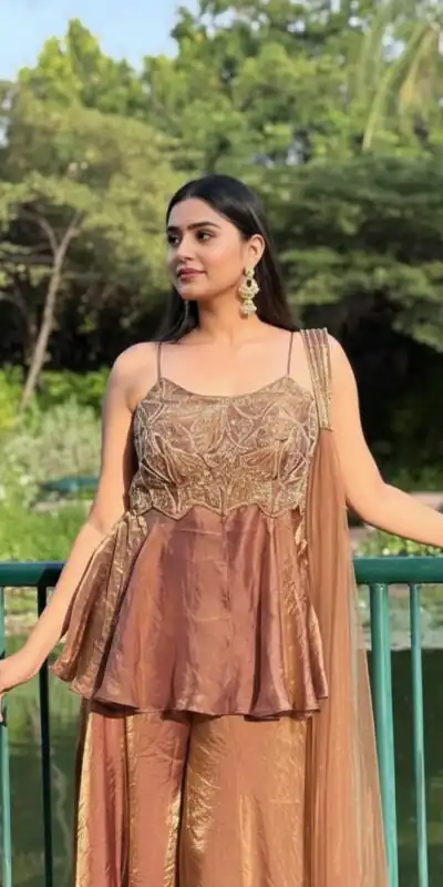 LG 2055 Brown Organza Silk Salwar Suit Perfect for Wedding, Party, Ganesh Chaturthi, Bridal Wear, Lohri – . Special Price ₹1849. Delivery 4-6 Working | Jump Suits, Salwar suit, Casual Suits, Creative suits, Designer Suits, Palazzo Suits, Party Wear Suits, Patiala Suits, Straight Suits