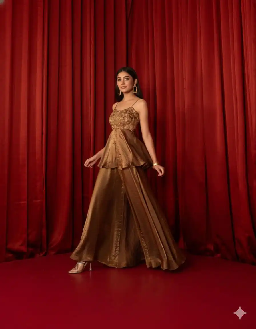 LG 2055 Brown Organza Silk Salwar Suit Perfect for Wedding, Party, Ganesh Chaturthi, Bridal Wear, Lohri – . Special Price ₹1849. Delivery 4-6 Working | Jump Suits, Salwar suit, Casual Suits, Creative suits, Designer Suits, Palazzo Suits, Party Wear Suits, Patiala Suits, Straight Suits