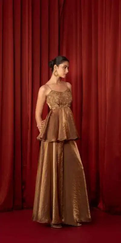 LG 2055 Brown Organza Silk Salwar Suit Perfect for Wedding, Party, Ganesh Chaturthi, Bridal Wear, Lohri – . Special Price ₹1849. Delivery 4-6 Working | Jump Suits, Salwar suit, Casual Suits, Creative suits, Designer Suits, Palazzo Suits, Party Wear Suits, Patiala Suits, Straight Suits