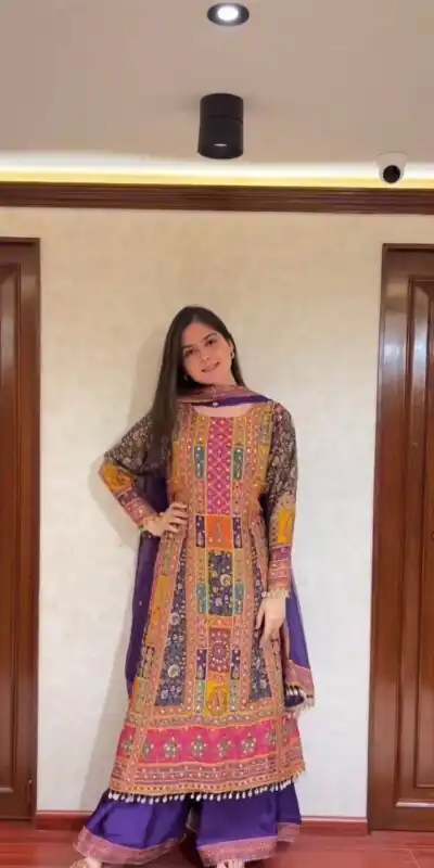 ST 113 Purple Georgette Salwar Suit Perfect for Wedding, Party, Lohri, Pooja, Cultural Events – . Get it for ₹1899. Delivery 4-6 Working Days. Shop n | Jump Suits, Salwar suit, Casual Suits, Creative suits, Designer Suits, Palazzo Suits, Party Wear Suits, Patiala Suits, Straight Suits