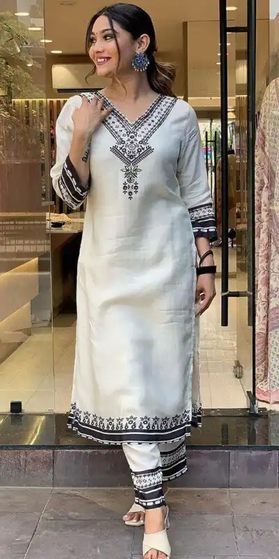 DC G20 White in Maslin Digital Print Salwar Suit . Wedding, Party, Festive, Events, Introductory Price ₹1549. Delivery 4-6 Working Days. Shop now. | Jump Suits, Salwar suit, Casual Suits, Creative suits, Designer Suits, Palazzo Suits, Party Wear Suits, Patiala Suits, Straight Suits
