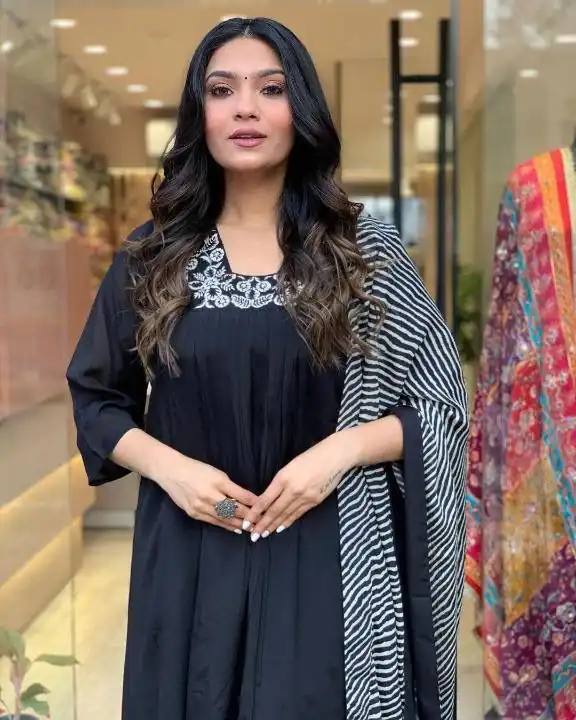 DC G46 Black in Maslin Digital Print Salwar Suit . Wedding, Party, Festive, Events, Introductory Price ₹1699. Delivery 4-6 Working Days. Shop now. | Jump Suits, Salwar suit, Casual Suits, Creative suits, Designer Suits, Palazzo Suits, Party Wear Suits, Patiala Suits, Straight Suits