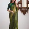 KPR 168 Green in Soft Lichi Silk Lace Border & Lace Work Saree . Available at ₹1299 only. Delivery 4-6 Working Days. Shop now. | Sarees, Bollywood Sarees, Creative Sarees, Designer Sarees, Embroidered Sarees, Ethnic Saree, Modern Digital sarees, Party Wear Sarees