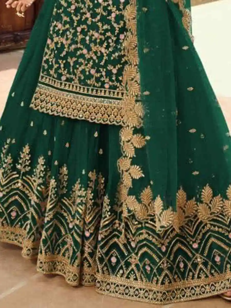 DS 15030 Green Soft Net Salwar Suit Perfect for Wedding, Party, Baisakhi, Makar Sankranti, Pongal – . Special Price ₹2649. Delivery 4-6 Working | Jump Suits, Salwar suit, Casual Suits, Creative suits, Designer Suits, Palazzo Suits, Party Wear Suits, Patiala Suits, Straight Suits