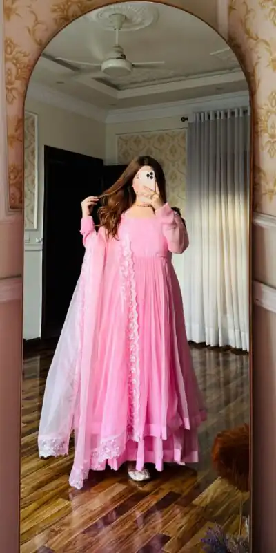RTC 5979 Light Pink Faux Georgette Salwar Suit Perfect for Wedding, Party, Family Gatherings, Sangeet, Housewarming – . Affordable Price ₹1999. D | Jump Suits, Salwar suit, Casual Suits, Creative suits, Designer Suits, Palazzo Suits, Party Wear Suits, Patiala Suits, Straight Suits