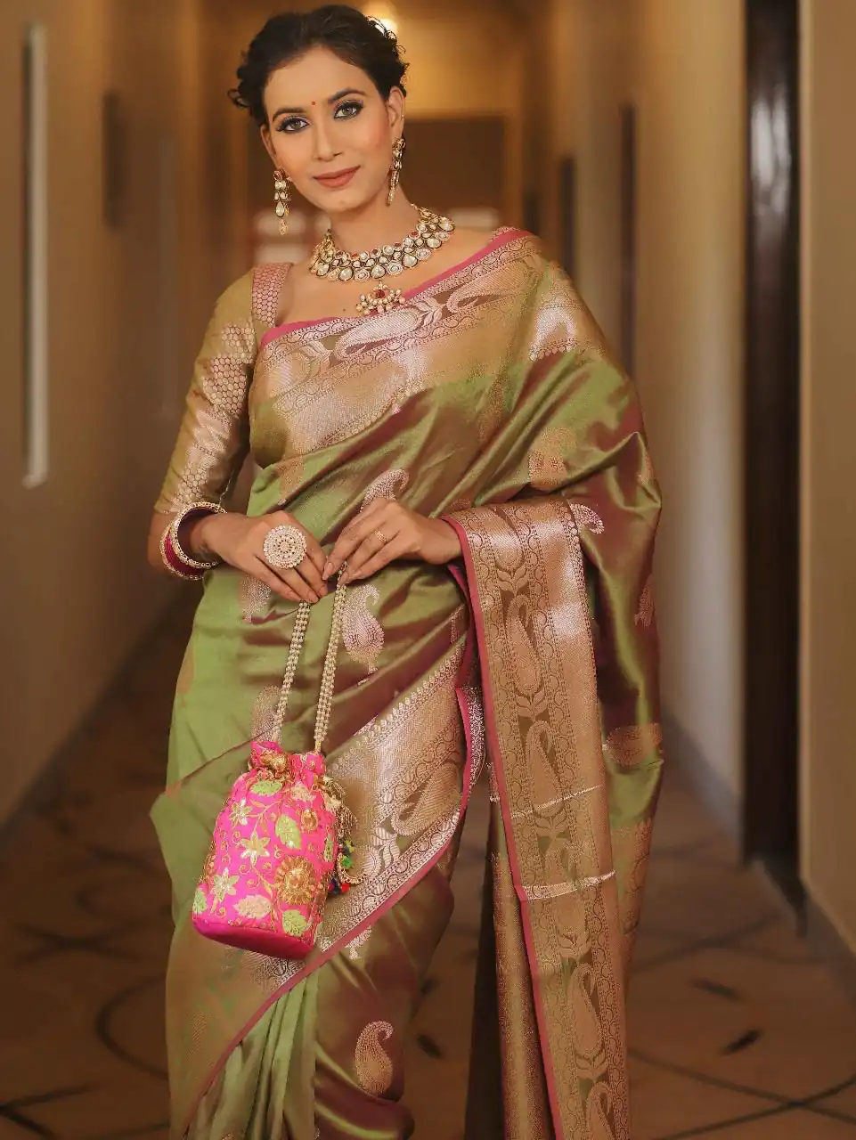 KPR 276 Mahendi in Soft Lichi Silk Lace Border & Lace Work Saree . Available at ₹1499 only. Delivery 4-6 Working Days. Shop now. | Sarees, Bollywood Sarees, Creative Sarees, Designer Sarees, Embroidered Sarees, Ethnic Saree, Modern Digital sarees, Party Wear Sarees