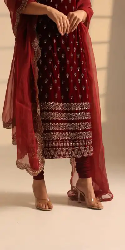 KD 1576 Maroon Color Roman Silk Salwar Suit with Embroidery Work. Available at ₹2049 only. Delivery 4-6 Working Days. Shop now. | Jump Suits, Salwar suit, Casual Suits, Creative suits, Designer Suits, Palazzo Suits, Party Wear Suits, Patiala Suits, Straight Suits