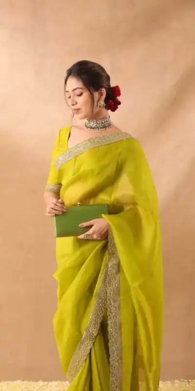 JR 652 Mehendi in Organza Silk Embroidery Work & Sequins Work Saree . Now at just ₹1849. Delivery 4-6 Working Days. Shop now. | Sarees, Bollywood Sarees, Creative Sarees, Designer Sarees, Embroidered Sarees, Ethnic Saree, Modern Digital sarees, Party Wear Sarees