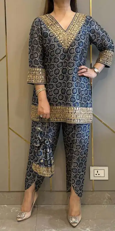 ST 1124 Navy Blue in Mul Cotton Lace Work & Embroidery Work Salwar Suit . Special Price ₹1849. Delivery 4-6 Working Days. Shop now. | Jump Suits, Salwar suit, Casual Suits, Creative suits, Designer Suits, Palazzo Suits, Party Wear Suits, Patiala Suits, Straight Suits