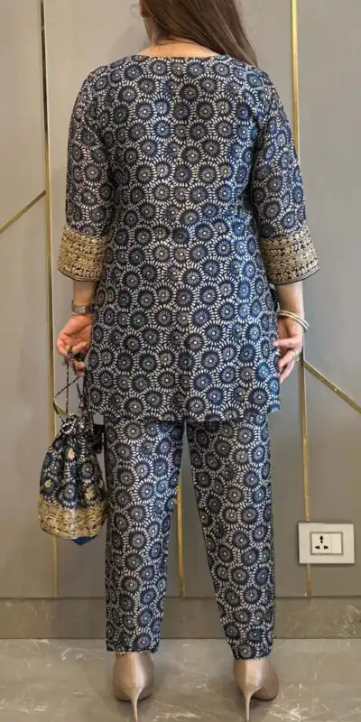 ST 1124 Navy Blue in Mul Cotton Lace Work & Embroidery Work Salwar Suit . Special Price ₹1849. Delivery 4-6 Working Days. Shop now. | Jump Suits, Salwar suit, Casual Suits, Creative suits, Designer Suits, Palazzo Suits, Party Wear Suits, Patiala Suits, Straight Suits