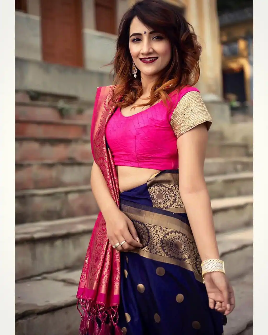 KPR 088 Navy Blue Color Soft Lichi Silk Saree with Lace Border & Lace Work. Best Price ₹1449. Delivery 4-6 Working Days. Shop now. | Sarees, Bollywood Sarees, Creative Sarees, Designer Sarees, Embroidered Sarees, Ethnic Saree, Modern Digital sarees, Party Wear Sarees