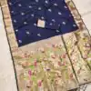 MB 389 Navy Blue Soft Paithani Silk Saree with Lace Work & Zari Work. Affordable Price ₹2049. Delivery 4-6 Working Days. Shop now. | Sarees, Bollywood Sarees, Creative Sarees, Designer Sarees, Embroidered Sarees, Ethnic Saree, Modern Digital sarees, Party Wear Sarees