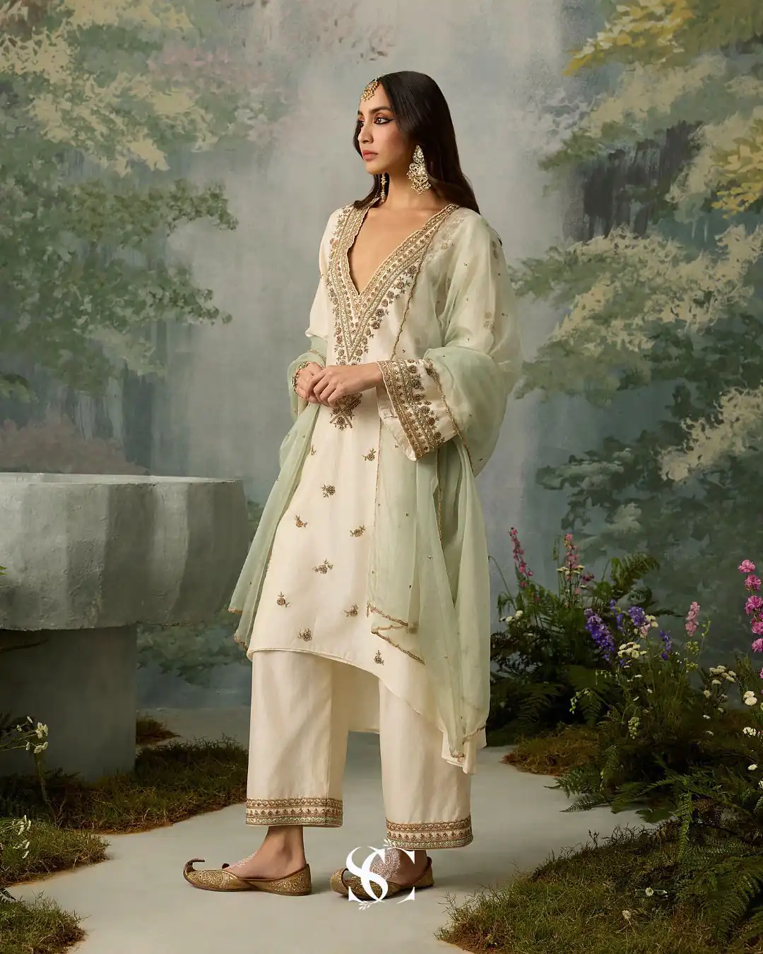 LG 2067 Off White Color Roman Silk Salwar Suit with Embroidery Work. Available at ₹1999 only. Delivery 4-6 Working Days. Shop now. | Jump Suits, Salwar suit, Casual Suits, Creative suits, Designer Suits, Palazzo Suits, Party Wear Suits, Patiala Suits, Straight Suits
