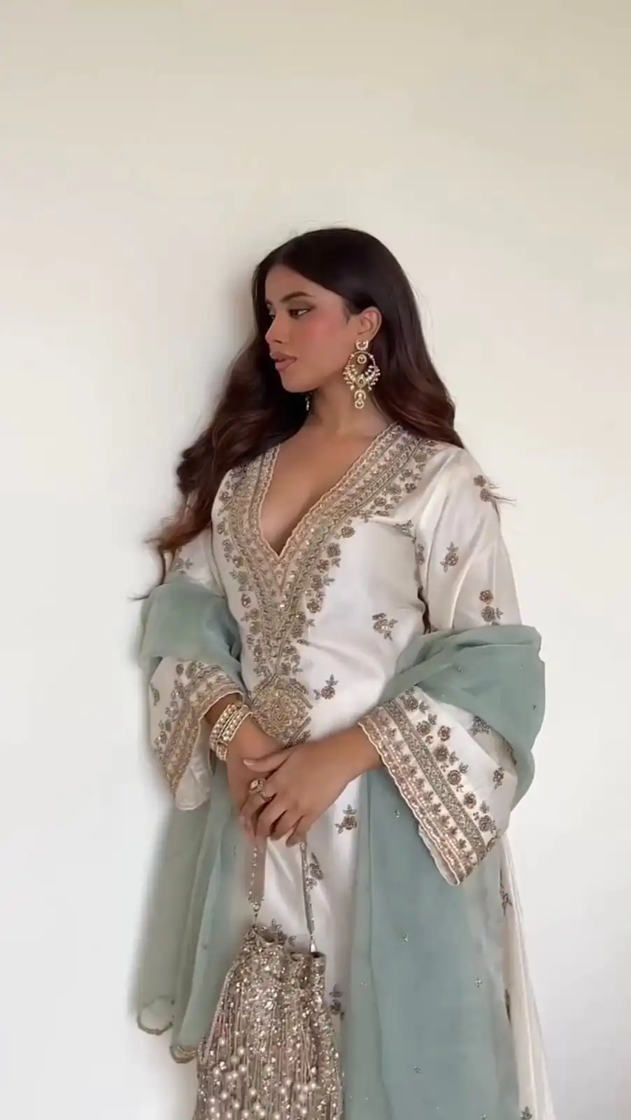 LG 2067 Off White Color Roman Silk Salwar Suit with Embroidery Work. Available at ₹1999 only. Delivery 4-6 Working Days. Shop now. | Jump Suits, Salwar suit, Casual Suits, Creative suits, Designer Suits, Palazzo Suits, Party Wear Suits, Patiala Suits, Straight Suits