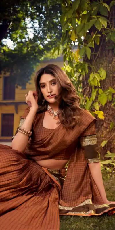 LNB 1900 Orange Color Chettinad Cotton Chex Zari Work Lehenga Choli . Now at just ₹3249. Delivery 4-6 Working Days. Shop now. | Lehenga, Bollywood Lehenga, Creative Lehenga, Designer Lehenga, Embroidered Lehenga, Party Wear Lehenga