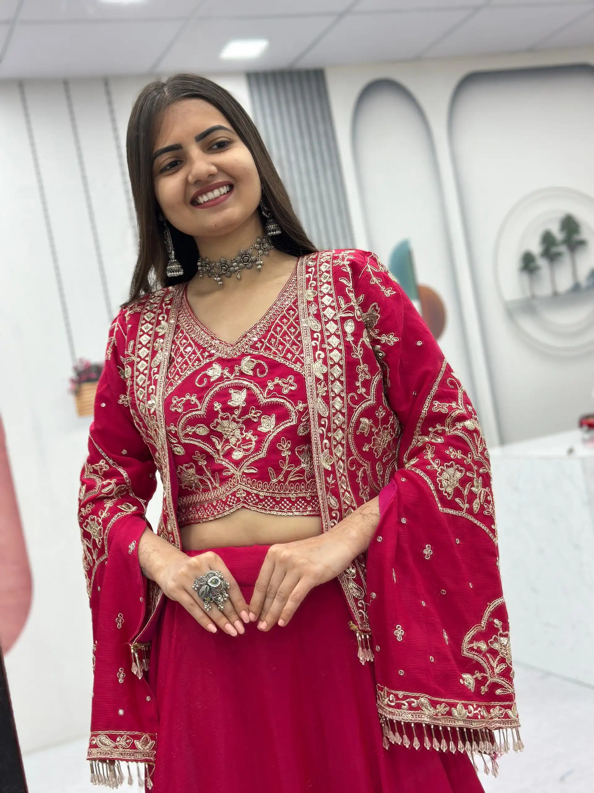 PC 565 Pink Color Chinon silk Lehenga Choli with Cut Work. Special Online Price ₹3049. Delivery 4-6 Working Days. Shop now. | Lehenga, Bollywood Lehenga, Creative Lehenga, Designer Lehenga, Embroidered Lehenga, Party Wear Lehenga