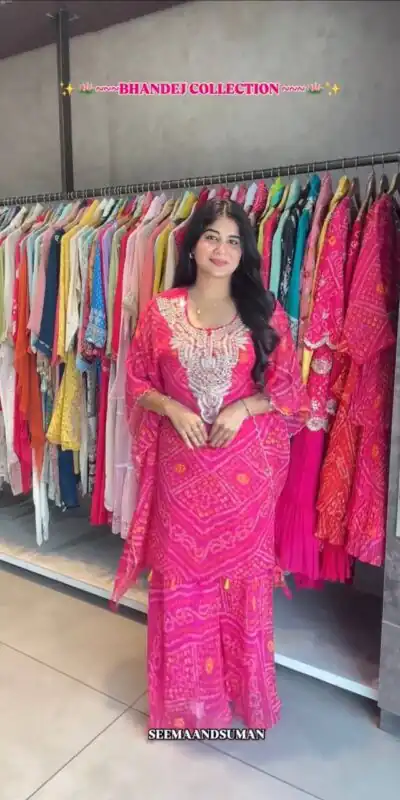 ST 226 Pink Color Georgette Salwar Suit with Embroidery Work. Introductory Price ₹1749. Delivery 4-6 Working Days. Shop now. | Jump Suits, Salwar suit, Casual Suits, Creative suits, Designer Suits, Palazzo Suits, Party Wear Suits, Patiala Suits, Straight Suits