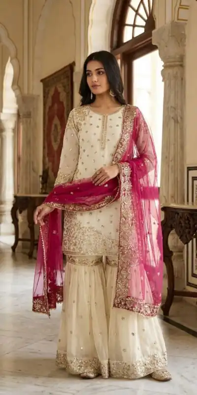 JF 041 Pink Fendy Silk Salwar Suitwith Embroidery Work & Lace Work. Now at just ₹2149. Delivery 4-6 Working Days. Shop now. | Jump Suits, Salwar suit, Casual Suits, Creative suits, Designer Suits, Palazzo Suits, Party Wear Suits, Patiala Suits, Straight Suits