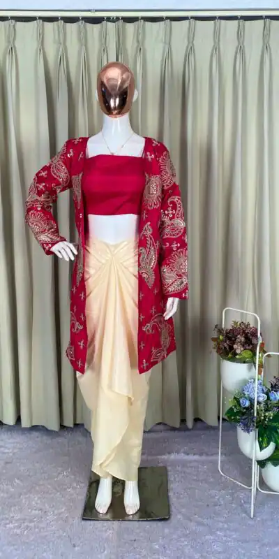 BE 450 Pink French Crape Dhoti SuitPerfect for Wedding, Party, Makar Sankranti, Pongal, Anniversary – . Exclusive Offer ₹1999. Delivery 4-6 Working Da | Jump Suits, Salwar suit, Casual Suits, Creative suits, Designer Suits, Palazzo Suits, Party Wear Suits, Patiala Suits, Straight Suits