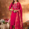 DIVA 103 Pink Marina Silk Salwar Suit with Embroidery Work. Introductory Price ₹2049. Delivery 4-6 Working Days. Shop now. | Jump Suits, Salwar suit, Casual Suits, Creative suits, Designer Suits, Palazzo Suits, Party Wear Suits, Patiala Suits, Straight Suits