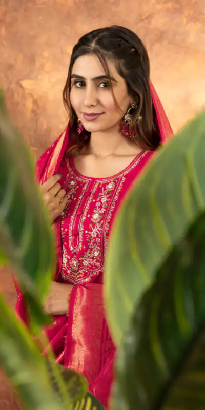 DIVA 103 Pink Marina Silk Salwar Suit with Embroidery Work. Introductory Price ₹2049. Delivery 4-6 Working Days. Shop now. | Jump Suits, Salwar suit, Casual Suits, Creative suits, Designer Suits, Palazzo Suits, Party Wear Suits, Patiala Suits, Straight Suits