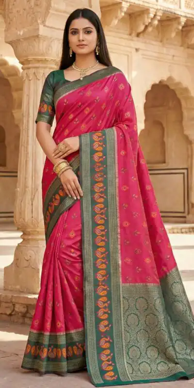 MB 6134 Pink in Color Pochampalli Silk Lace Work & Zari Work Saree . Get it for ₹2099. Delivery 4-6 Working Days. Shop now. | Sarees, Bollywood Sarees, Creative Sarees, Designer Sarees, Embroidered Sarees, Ethnic Saree, Modern Digital sarees, Party Wear Sarees