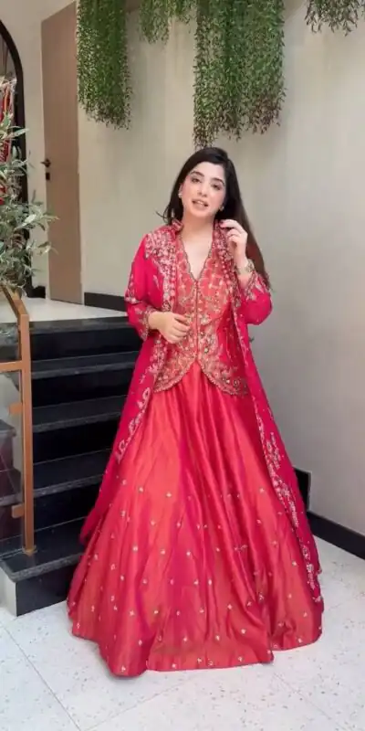 PC 554 Pink Color Simar Lehenga Choli with Embroidery Work. Online Exclusive Offer βΉ3149. Delivery 4-6 Working Days. Shop now. | Lehenga, Bollywood Lehenga, Creative Lehenga, Designer Lehenga, Embroidered Lehenga, Party Wear Lehenga