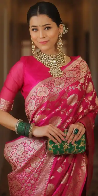 KP 5085 Pink in Soft Lichi Silk Wedding, Party, Festive, Events Designer Work Saree . Get it for ₹1349. Delivery 4-6 Working Days. Shop now. | Sarees, Bollywood Sarees, Creative Sarees, Designer Sarees, Embroidered Sarees, Ethnic Saree, Modern Digital sarees, Party Wear Sarees