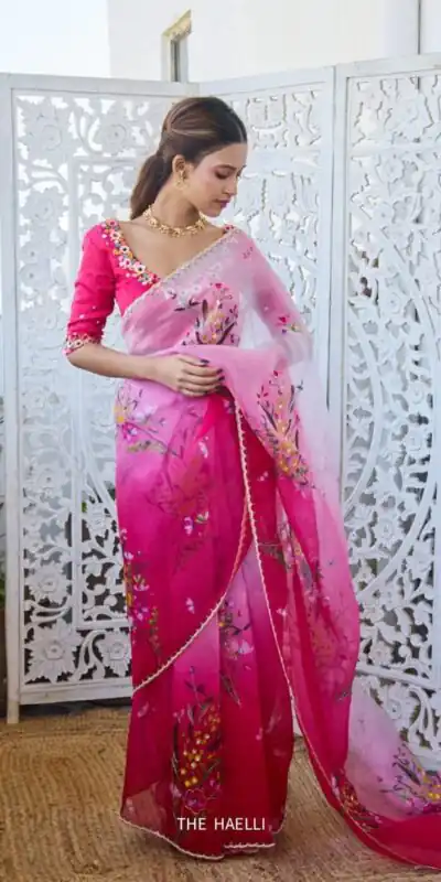 NC 5516 Pink oft Tebby Silk Saree. Perfect for Wedding, Party, Onam, Family Gatherings, Mehendi – Festive Deal ₹2499. Delivery 4-6 Working Days | Sarees, Bollywood Sarees, Creative Sarees, Designer Sarees, Embroidered Sarees, Ethnic Saree, Modern Digital sarees, Party Wear Sarees