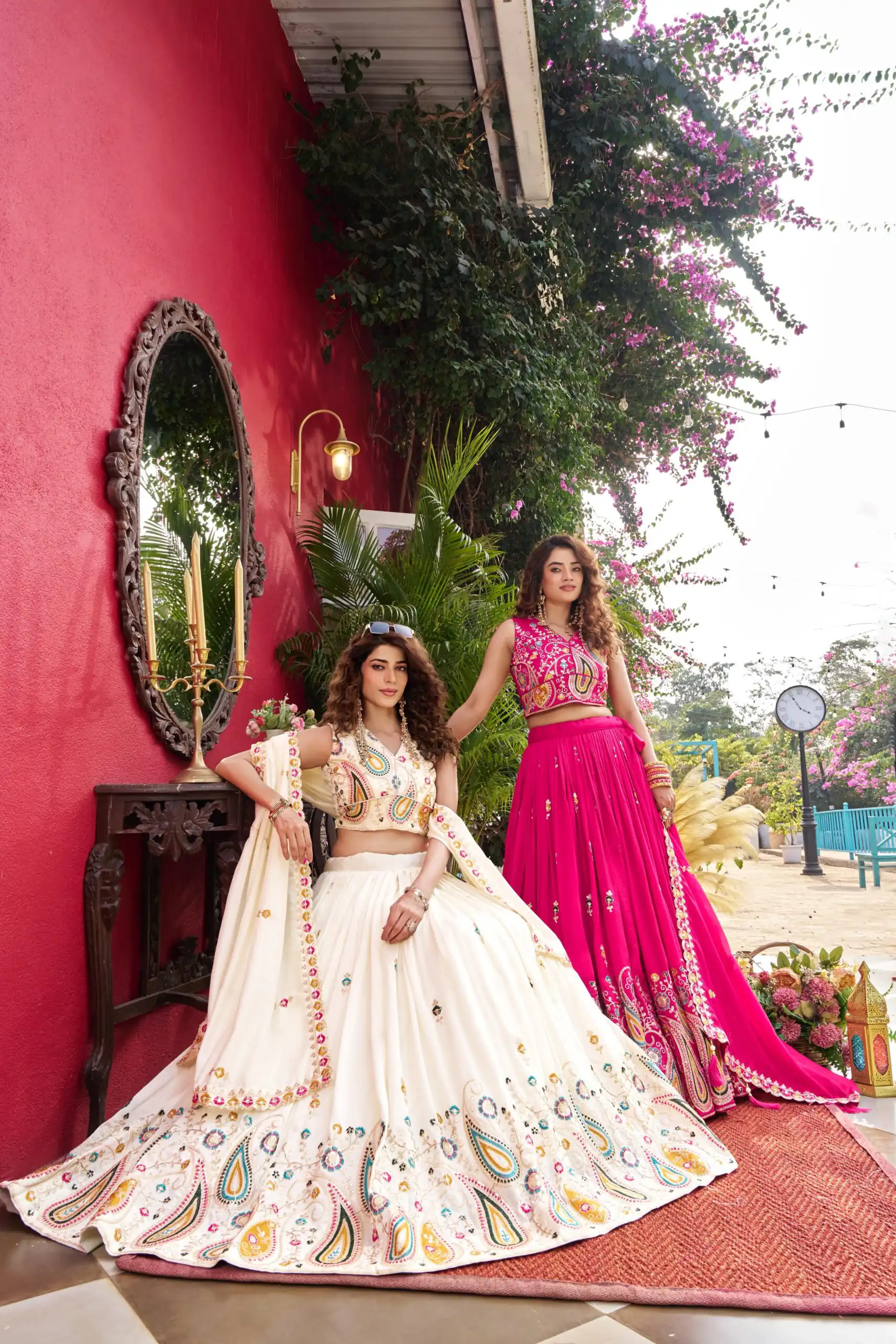 Ram 158 Pink Color Vichitra Lehenga Choli with Embroidery Work. Wedding, Party, Festive, Grab it for ₹3049. Delivery 4-6 Working Days. Shop now. | Lehenga, Bollywood Lehenga, Creative Lehenga, Designer Lehenga, Embroidered Lehenga, Party Wear Lehenga