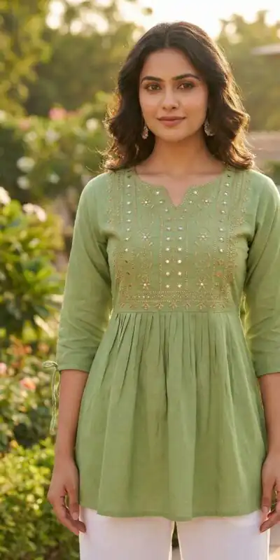 INLI Charmi vol 5 Pista Rayon Thread Work Kurti . Wedding, Party, Festive, Events Affordable Price ₹1349. Delivery 4-6 Working Days. Shop now. | Kurti, Bollywood Kurti, Creative Kurtis, Designer Kurti, Party Wear Kurti, Selfie Kurti