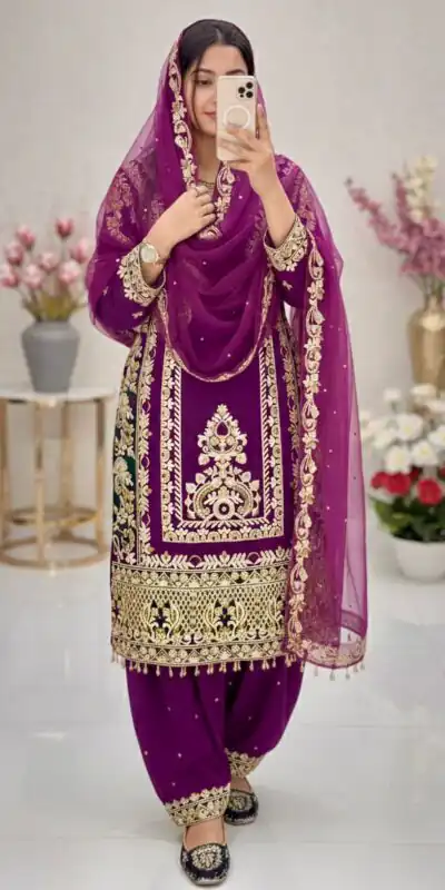 KF 1716 Purple in Color Faux Georgette Embroidery Work Salwar Suit . Exclusive Offer ₹2099. Delivery 4-6 Working Days. Shop now. | Jump Suits, Tops & Bottoms, Track Suits, Salwar suit, Casual Suits, Creative suits, Designer Suits, Palazzo Suits, Party Wear Suits, Patiala Suits, Straight Suits, Trendy Wear