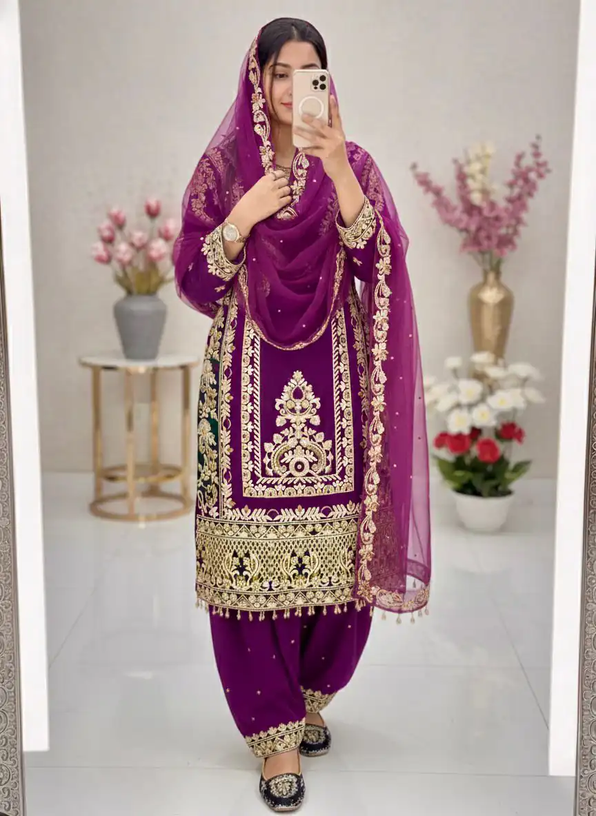 KF 1716 Purple in Color Faux Georgette Embroidery Work Salwar Suit . Exclusive Offer ₹2099. Delivery 4-6 Working Days. Shop now. | Jump Suits, Tops & Bottoms, Track Suits, Salwar suit, Casual Suits, Creative suits, Designer Suits, Palazzo Suits, Party Wear Suits, Patiala Suits, Straight Suits, Trendy Wear