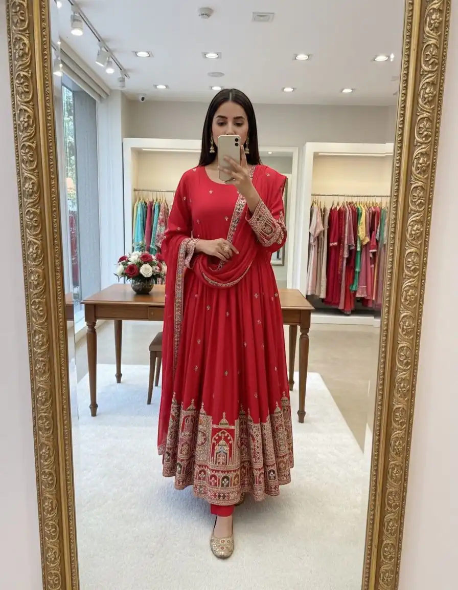 WW 1191 Red Color Chinon Silk Sequence Lace Work Gown. Online Affordable Price ₹2549. Delivery 4-6 Working Days. Shop now. | Gowns, Bollywood Gowns, Creative Gowns, Designer Gowns, Embroidered Gowns, Party Wear Gowns