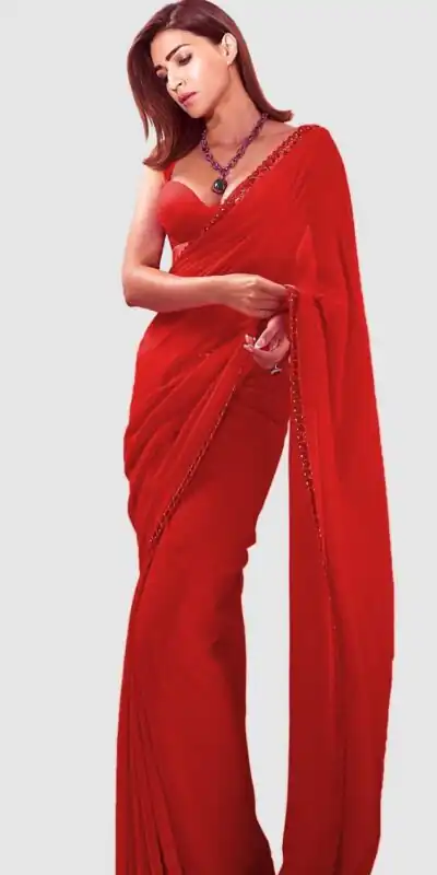 JR 617 Red Color Georgette Embroidery Deual Sequence Saree Casual, Wedding, Festive, Events Expected DeliveryΒ 4-6 Working Days @1649/- | Sarees, Bollywood Sarees, Creative Sarees, Designer Sarees, Embroidered Sarees, Ethnic Saree, Modern Digital sarees, Party Wear Sarees
