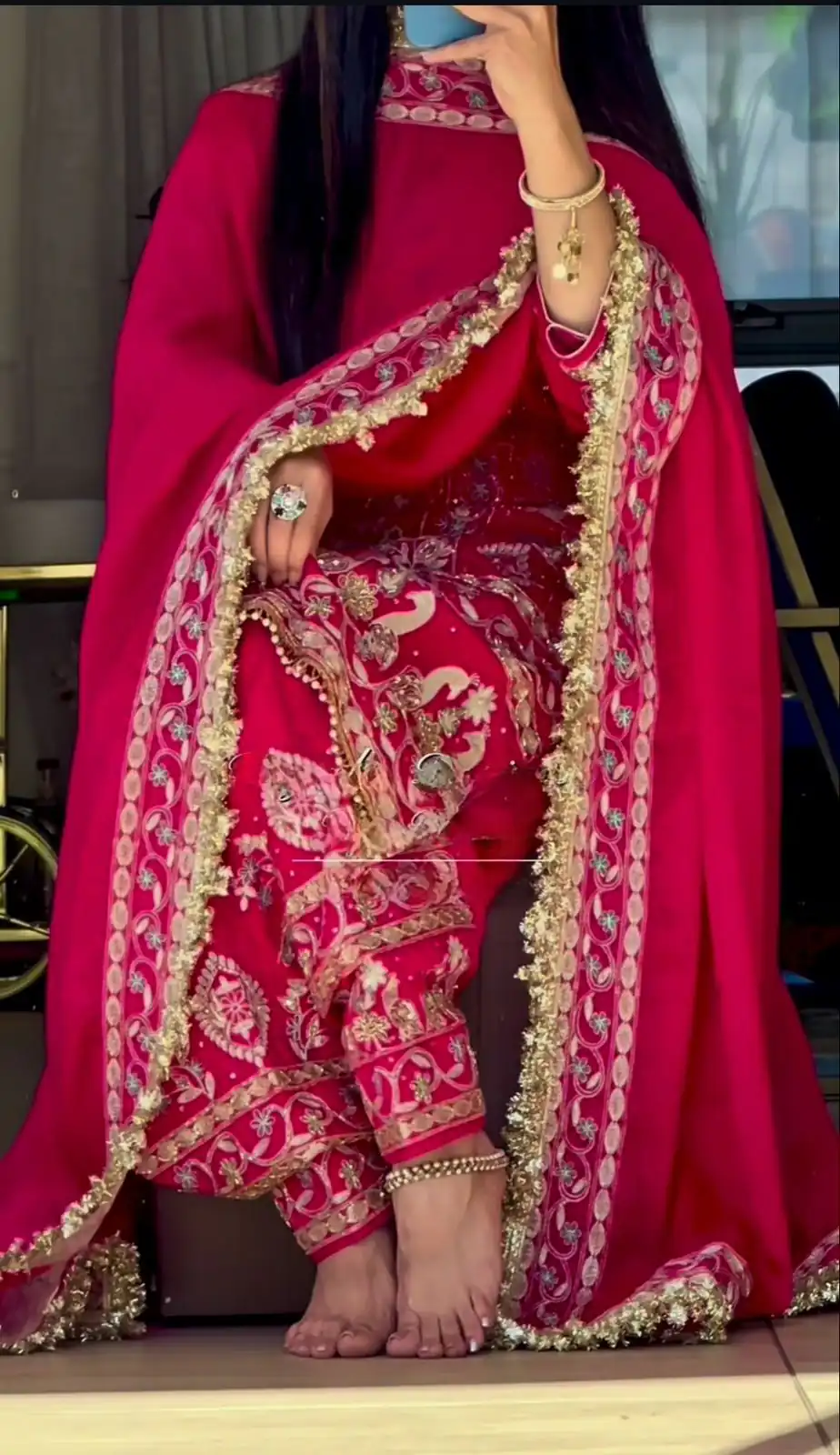 NF 1247 Pink in Color Natural Crepe Embroidery Work Salwar Suit . Affordable Price ₹2599. Delivery 4-6 Working Days. Shop now. | Jump Suits, Salwar suit, Casual Suits, Creative suits, Designer Suits, Palazzo Suits, Party Wear Suits, Patiala Suits, Straight Suits