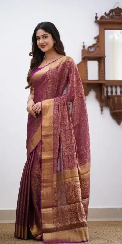 KPR 168 Wine in Soft Lichi Silk Lace Border & Lace Work Saree . Available at ₹1299 only. Delivery 4-6 Working Days. Shop now. | Sarees, Bollywood Sarees, Creative Sarees, Designer Sarees, Embroidered Sarees, Ethnic Saree, Modern Digital sarees, Party Wear Sarees