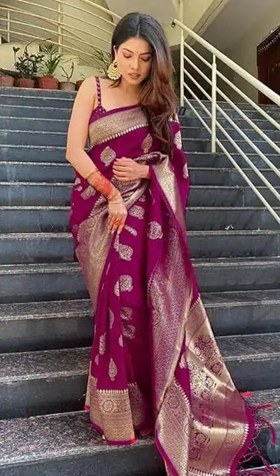 KP 6001 Wine in Soft Lichi Silk Lace Border & Lace Work Saree . Exclusive Offer ₹1399. Delivery 4-6 Working Days. Shop now. | Sarees, Bollywood Sarees, Creative Sarees, Designer Sarees, Embroidered Sarees, Ethnic Saree, Modern Digital sarees, Party Wear Sarees