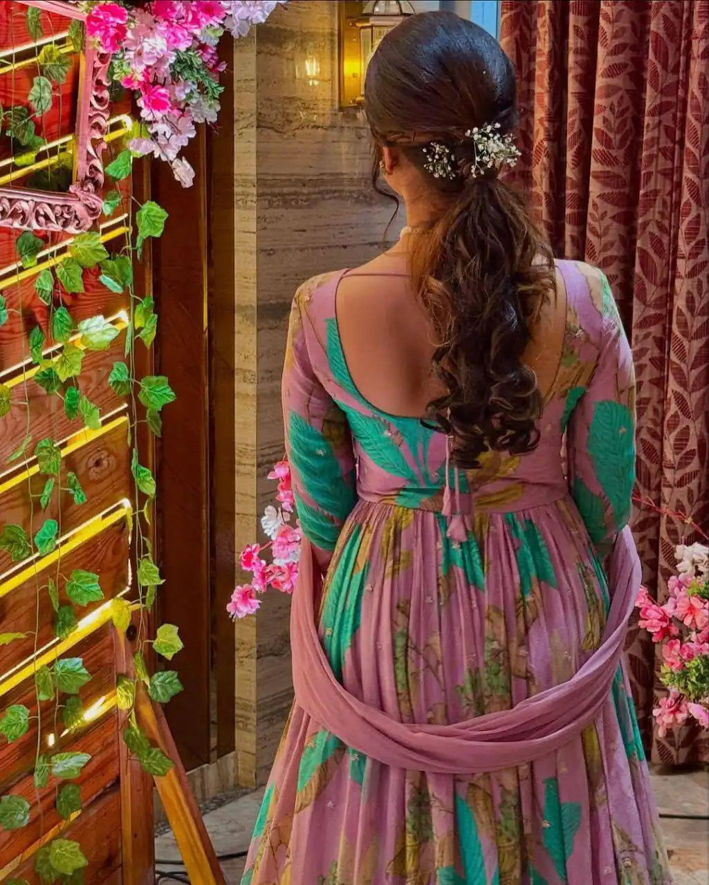 Perfect for Wedding, Party, Durga Puja, Diwali, Anniversary – ZB 5054 Pink Pink Fox Georgette Gown. Now at just ₹2149. Delivery 4-6 Working Days. Shop now. | Gowns, Bollywood Gowns, Creative Gowns, Designer Gowns, Embroidered Gowns, Party Wear Gowns