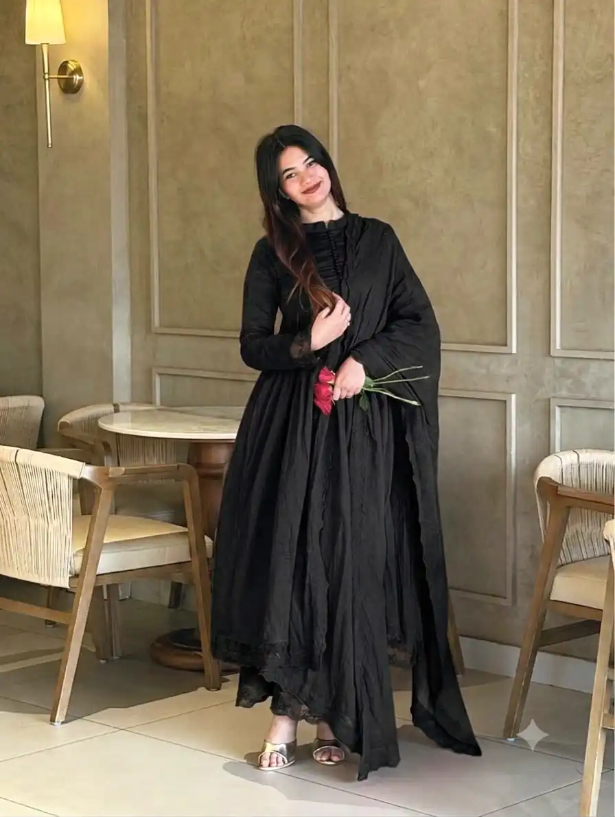 VLM 337 Black Roman Silk Gown Perfect for Wedding, Party, Ethnic Day, Haldi, Diwali – . Festive Deal ₹2099. Delivery 4-6 Working Days. Shop now. | Gowns, Bollywood Gowns, Creative Gowns, Designer Gowns, Embroidered Gowns, Party Wear Gowns