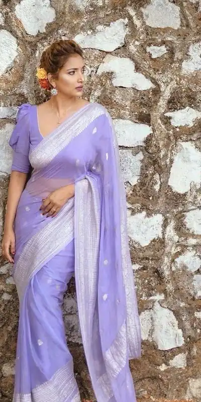 KPR 120 Lavender Soft Lilan Slab Saree Perfect for Wedding, Party, Lohri, Durga Puja, Pongal – . Get it for ₹1349. Delivery 4-6 Working Days. Shop now. | Sarees, Bollywood Sarees, Creative Sarees, Designer Sarees, Embroidered Sarees, Ethnic Saree, Modern Digital sarees, Party Wear Sarees