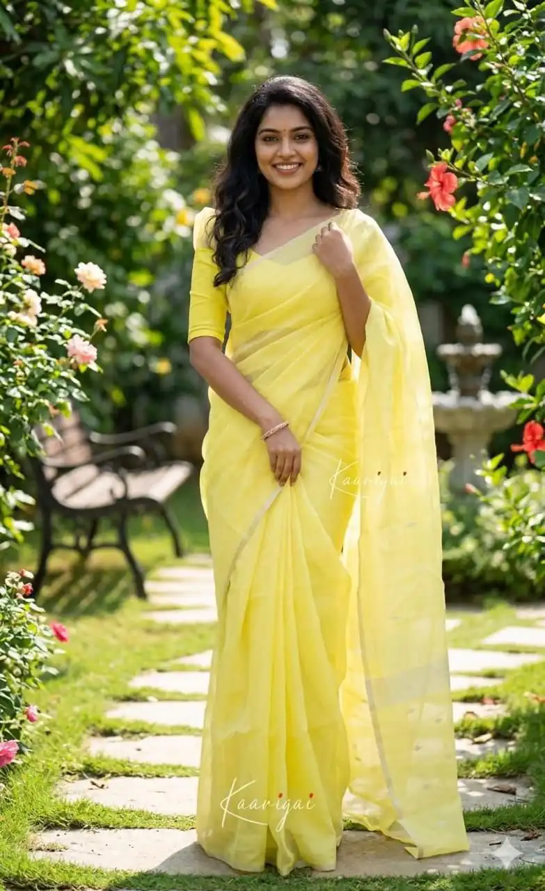 KP 6050 Lime Yellow Soft Lilan Slab Saree Perfect for Wedding, Party, Lohri, Durga Puja, Pongal – . Get it for ₹1299. Delivery 4-6 Working Days. Shop now. | Sarees, Bollywood Sarees, Creative Sarees, Designer Sarees, Embroidered Sarees, Ethnic Saree, Modern Digital sarees, Party Wear Sarees