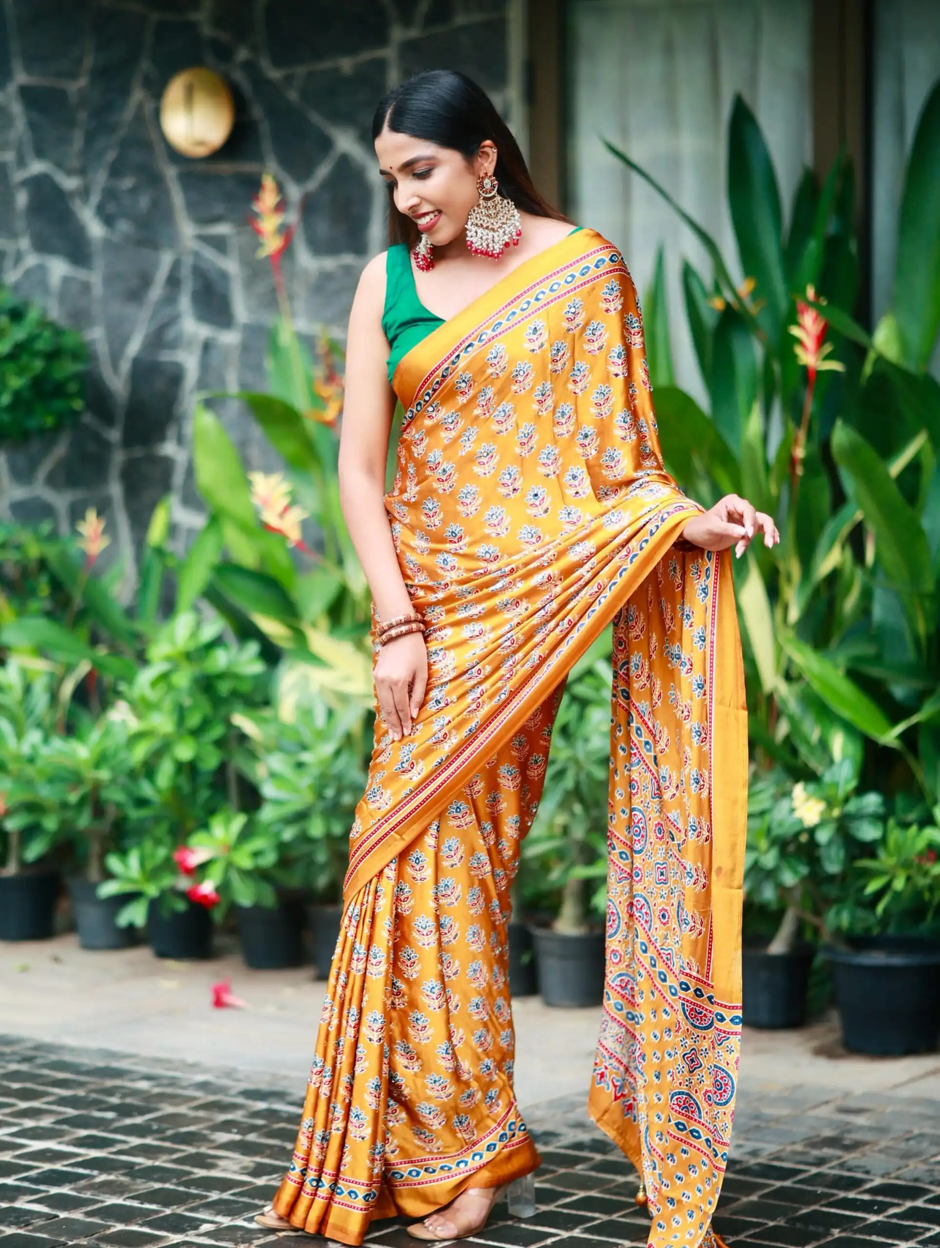 NC 5603 Yellow Color Satin Crap Saree with Mirror Work. Introductory Price ₹1799. Delivery Online 4-6 Working Days. Shop now. | Sarees, Bollywood Sarees, Creative Sarees, Designer Sarees, Embroidered Sarees, Ethnic Saree, Modern Digital sarees, Party Wear Sarees