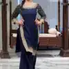 ZB 5056 Navy Blue in Natural Crepe Embroidery Work Salwar Suit . Wedding, Party, Festive, Events, Get it for ₹2199. Delivery 4-6 Working Days. Shop now. | Jump Suits, Salwar suit, Casual Suits, Creative suits, Designer Suits, Palazzo Suits, Party Wear Suits, Patiala Suits, Straight Suits
