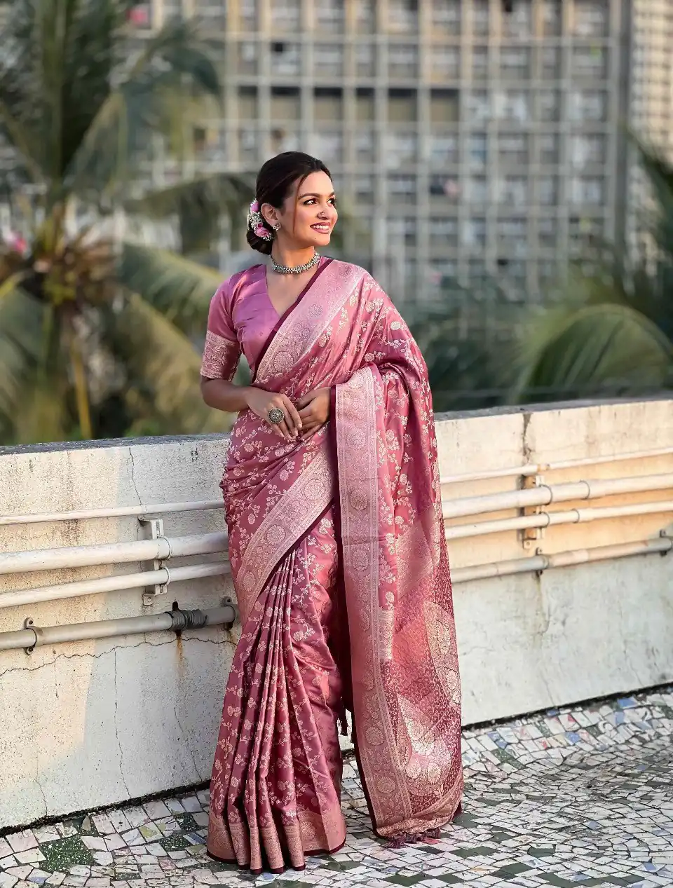 KPR 290 Peach in Soft Lichi Silk Jacquard Work Designer Work Saree . Exclusive Offer ₹1349. Delivery 4-6 Working Days. Shop now. | Sarees, Bollywood Sarees, Creative Sarees, Designer Sarees, Embroidered Sarees, Ethnic Saree, Modern Digital sarees, Party Wear Sarees