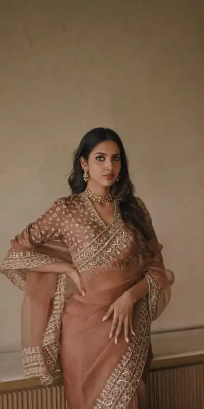 KD 632 Light Brown Soft Tebby Silk Saree. Perfect for Wedding, Party, Onam, Family Gatherings, Mehendi – Festive Deal ₹2099. Delivery 4-6 Working Days | Sarees, Bollywood Sarees, Creative Sarees, Designer Sarees, Embroidered Sarees, Ethnic Saree, Modern Digital sarees, Party Wear Sarees