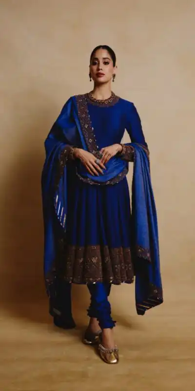RTC 6047 Royal Blue Royal Blue Chinon Salwar Suit with Sequins Work & Gotta Patti Work. Now at just ₹2499. Delivery 4-6 Working Days. Shop now. | Anarkali Suits, Bollywood Anarkali, Creative-Anarkali, Designer Anarkali, Embroidered Anarkali, Party Wear Anarkali